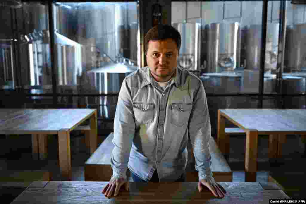 Sergei Litra, the owner of Litra Brewing Company, Moldova's first craft beer factory, is trying hard to save energy. His employees now work in two shifts outside peak hours, one running from 11 p.m. to 5 a.m. "Everything depends on when the war in Ukraine will end. This war made everybody understand that we need energy independence," the 36-year-old told AFP, adding that he was considering buying solar panels. 