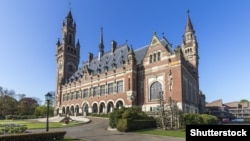 Rulings by the International Court of Justice in The Hague are binding, but it has no power to enforce them. (file photo)