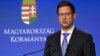 Gergely Gulyas, the chief of staff to Hungarian Prime Minister Viktor Orban