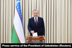 Президент Узбекистана Шавкат Мирзияев.