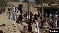 Pakistani air strikes hit Iran's Sistan-Baluchistan Province on January 18.