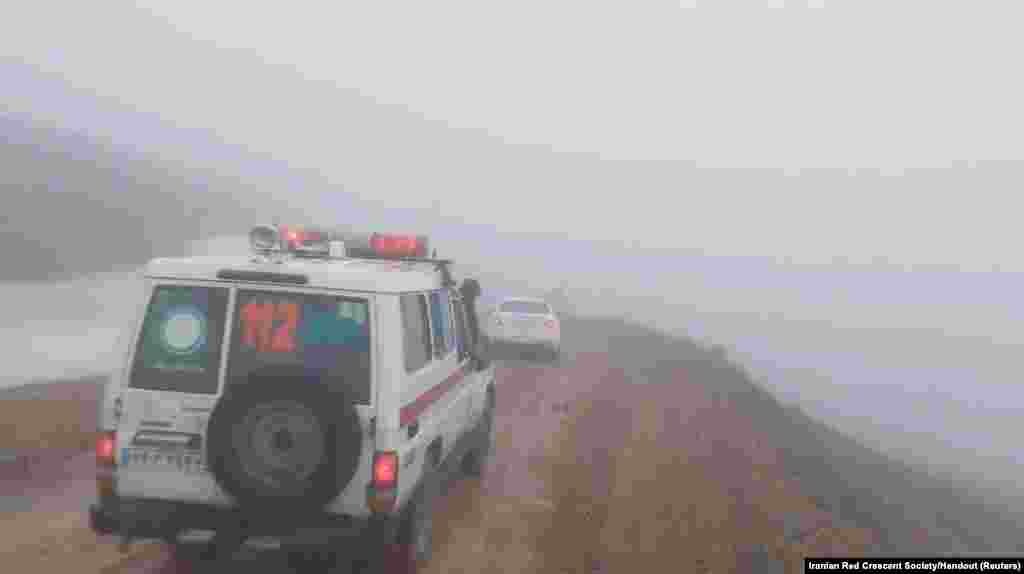 The rescue operations were hampered by the inclement conditions. 