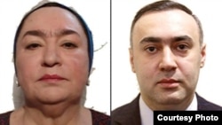 Dilshod Saidmurodov (right) and his mother, Sojida Saidmurodova (combo photo)
