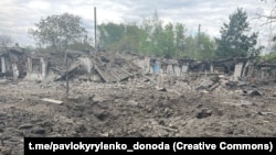 Торецьк після чергового російського обстрілу, 11 травня 2023 року 