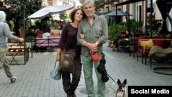 Aleksandr Martynov and his wife, Lyudmila Razumova