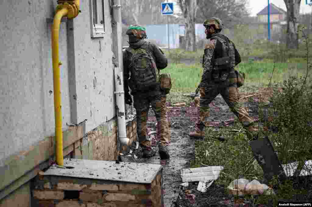 Ukrainian Deputy Defense Minister Hanna Malyar described the ongoing fighting in Bakhmut as a "continuous dynamic process." Malyar said on Telegram on April 25: "We can lose positions in battle today, and regain them the next day; that is why the military prefers to talk about the result after the operation is over."