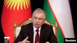 Uzbek President Shavkat Mirziyoev (file photo)