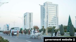 New Year's celebrations in Ashgabat in 2023