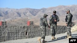 Soldiers at a checkpoint in Pakistan's North Waziristan (file photo)