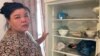 “We can’t afford to rent a place that has a bathroom and a toilet,” says Gavhar Aibekova.