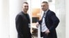 Wladimir Klitschko (left) and Vitali Klitschko