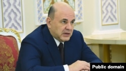 Russian Prime Minister Mikhail Mishustin (file photo)