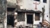 A burned-out church on the outskirts of Faisalabad, Pakistan, on August 16. 