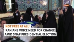 'Not Free At All': Iranians Voice Need For Change Amid Snap Presidential Election