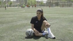 Soccer-Playing Mom Defies Expectations In Kyrgyzstan