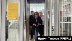 Sania Toiken leaves the police station on September 25.