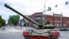 Танк сибирского «вагнеровца», который участвовал в мятеже.