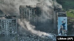 Bakhmut From The Air Reveals Devastation As Russia Pounds Ukrainian City Into Dust