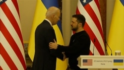 Biden In Ukraine: 'The World Stands With You'