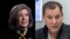 U.S. Senator Joni Ernst (left) and Representative Tom Suozzi (composite file photo)