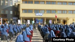 A school for girls in Shahinshahr, where the suspected poisonings happened.