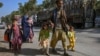An Afghan refugee family in Peshawar, Pakistan (file photo)