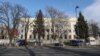 The Russian Embassy building in Bucharest (file photo)