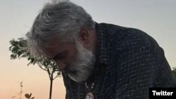 Mashalla Karami, the father of executed protester Mohammad Mehdi Karami (file photo)