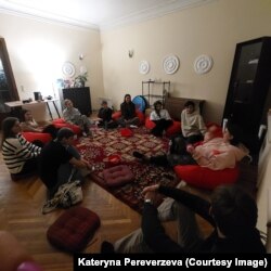 Колектив онлайн-видання про культуру «Люк» у редакції. Харків