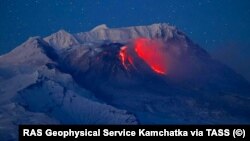 Shiveluch is one of the most active volcanoes on Russia's Kamchatka Peninsula. (file photo)
