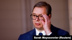 Serbian President Aleksandar Vucic (file photo)