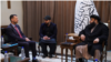 له طالب چارواکو سره د اروپايي ټولنې د ځانګړي استازي توماس نېکلاسن ليدنه
