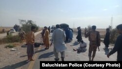 The aftermath of the deadly suicide bombing in southwestern Pakistan on March 6.