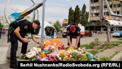 На месте гибели Лизы