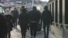 Чырвоны Крыж усталяваў у гарадах намёты для абагрэву