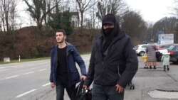 Уроженцы Чечни на границе Боснии и Герцеговины и Хорватии, иллюстративное фото