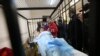 Роман Насіров в залі суду на ношах, 4 квітня 2017 року