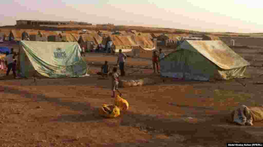 A camp of Syrian refugees in Dohuk, Turkey. Developing countries host four-fifths of the world's refugees, according to the UNHCR.