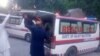 Ambulances arrive at the scene of a previous accident in Gilgit-Baltistan. (file photo)
