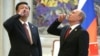 Chinese leader Xi Jinping (left) and Russian President Vladimir Putin in Shanghai following a gas deal signed in 2014. “If they treat Russia as an equal -- even if they don't think they are -- then this will pay dividends for China, and that’s been a growing part of how Xi has approached this entire relationship,” one analyst says.
