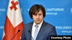 „ქართული ოცნების" თავმჯდომარე ირაკლი კობახიძე 