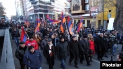Արխիվ -- «Նոր Հայաստան»-ի երթը Երևանում, 7-ը դեկտեմբերի, 2015թ․