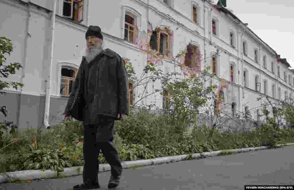 Several monks and a nun were killed during the shelling, while an unknown number of people have been injured. 