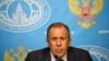 Sergej Lavrov na konferenciji za novinare u Moskvi, 9. septembar 2013.