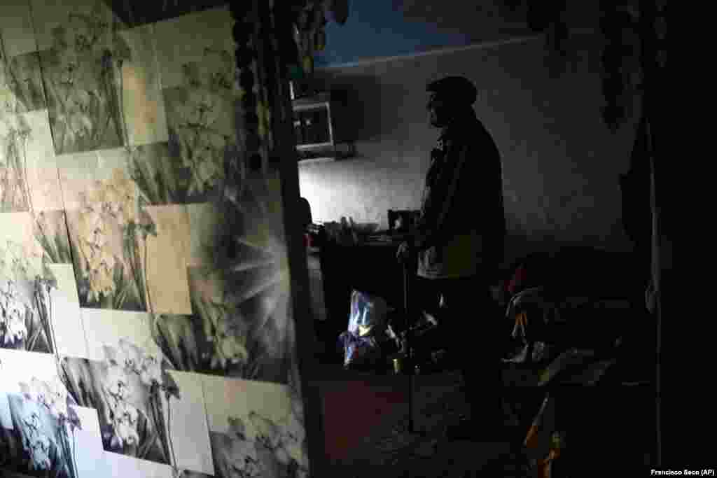 Sevrukov says he's asked a friend from Kharkiv, the regional capital, to buy him an electric heater -- just in case the power is restored. It's almost too much to even think about the deprivation that could lie ahead. "I hope we'll have electricity soon, so we can live through this winter somehow," he said.