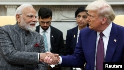 Narendra Modi və Donald Tramp
