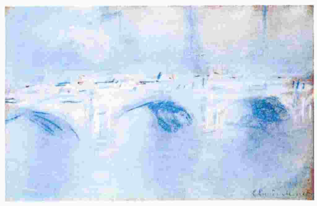 "Waterloo Bridge, London" by Claude Monet, 1901