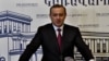 Armenia -- Armen Grigorian, the secretary of Armenia's Security Council, speaks at a news conference, October 28, 2021.