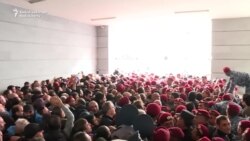 Armenian Protesters Blockade Foreign Ministry