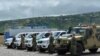 Armenia - Russian border guards stationed in Syunik province are inspected by Russian Ambassador Sergei Kopyrkin, May 24, 2022.
